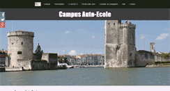 Desktop Screenshot of campus-autoecole.fr